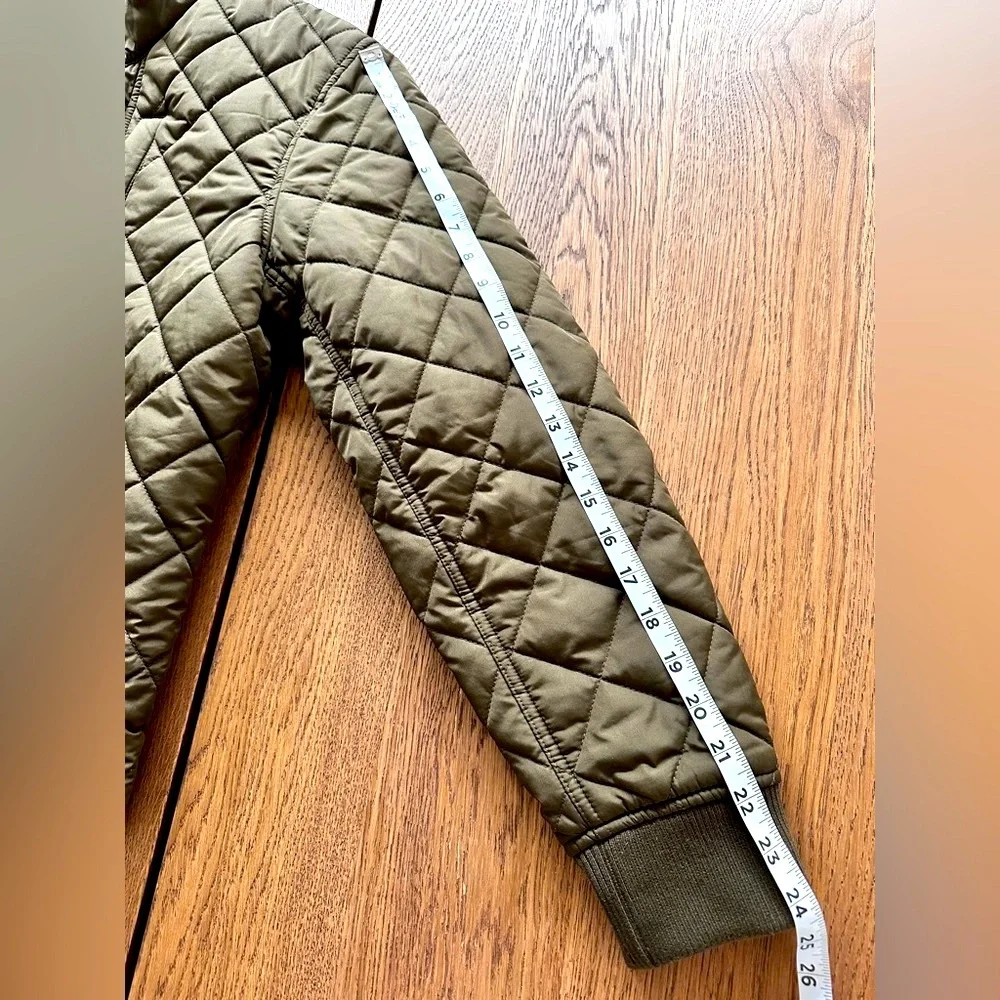 BANANA REPUBLIC HYDRORÉSISTANT DIAMOND QUILTED JACKET Size Small - Picture 13 of 15